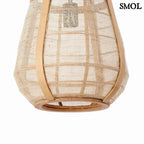 smol.hu - ALUPU, rattan függőlámpa, ⌀32 cm - alsó rész nagyítva