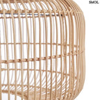 Függőlámpaernyő - rattan, natúr, L | ARUN | SMOL - oldalról