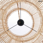 Függőlámpaernyő - rattan, natúr, L | ARUN | SMOL - felülről