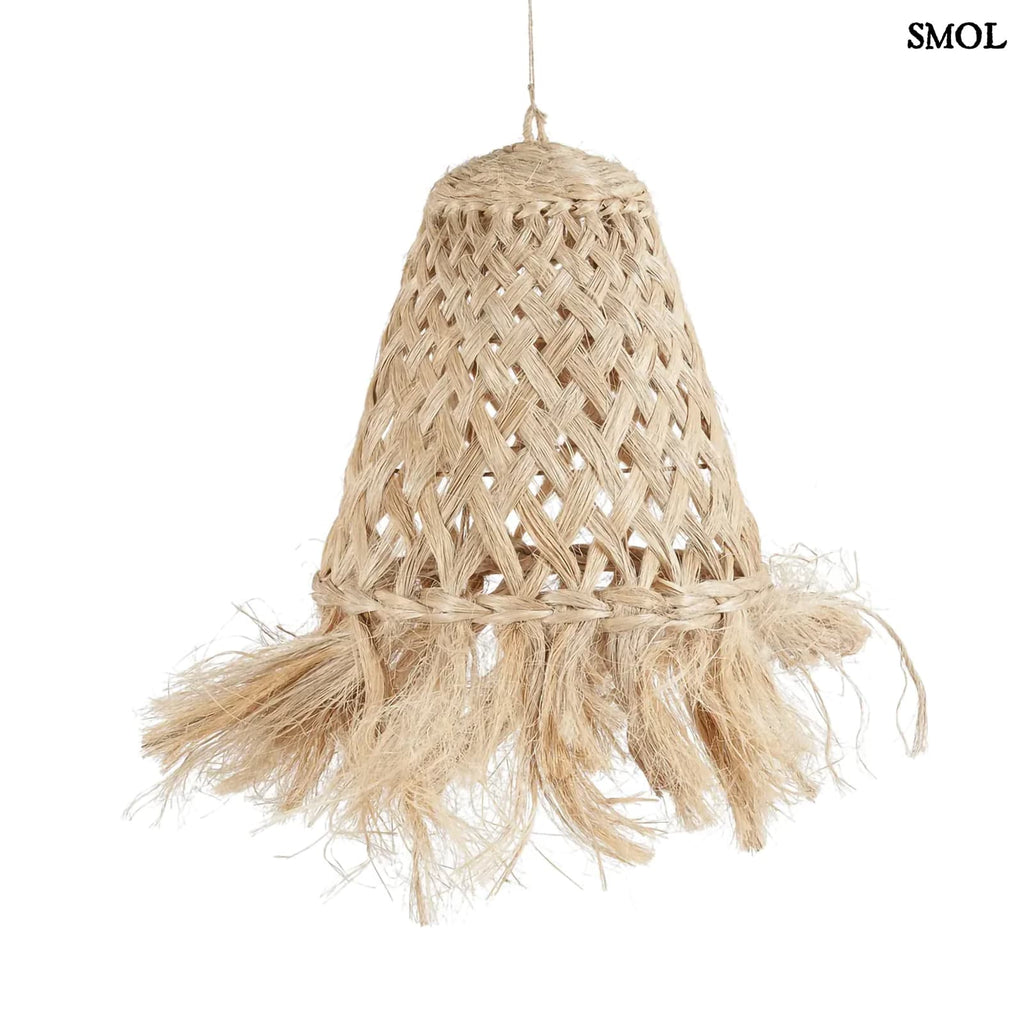 Függőlámpaernyő - természetes, 43 cm | JELLY FISH - smol.hu - fehér háttérrel