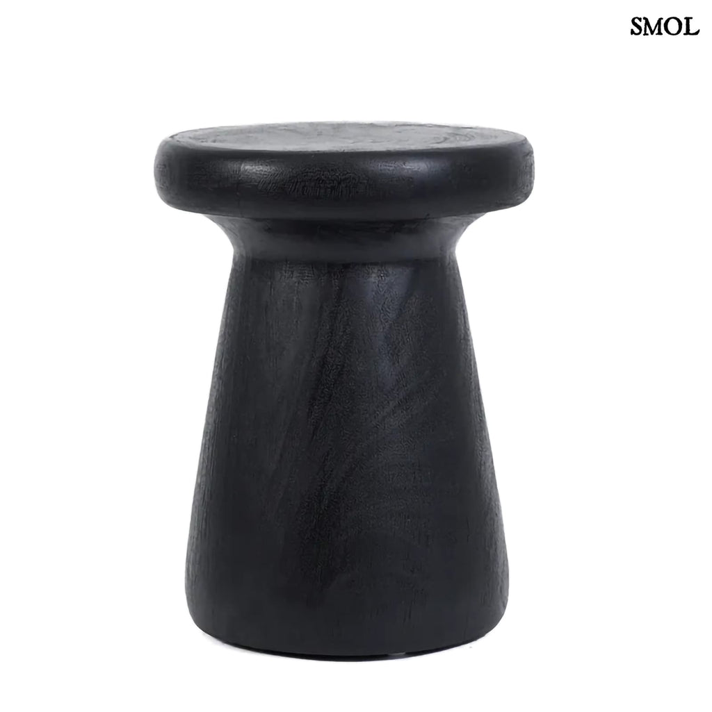 GAGANG, fekete, fa kisasztal, 45 cm - smol.hu