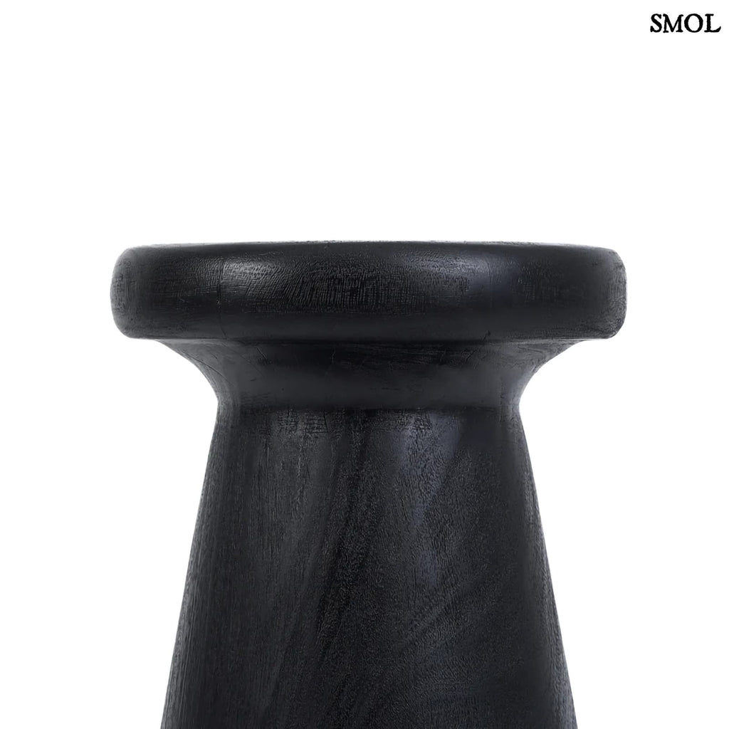 GAGANG, fekete, fa kisasztal, 45 cm - smol.hu