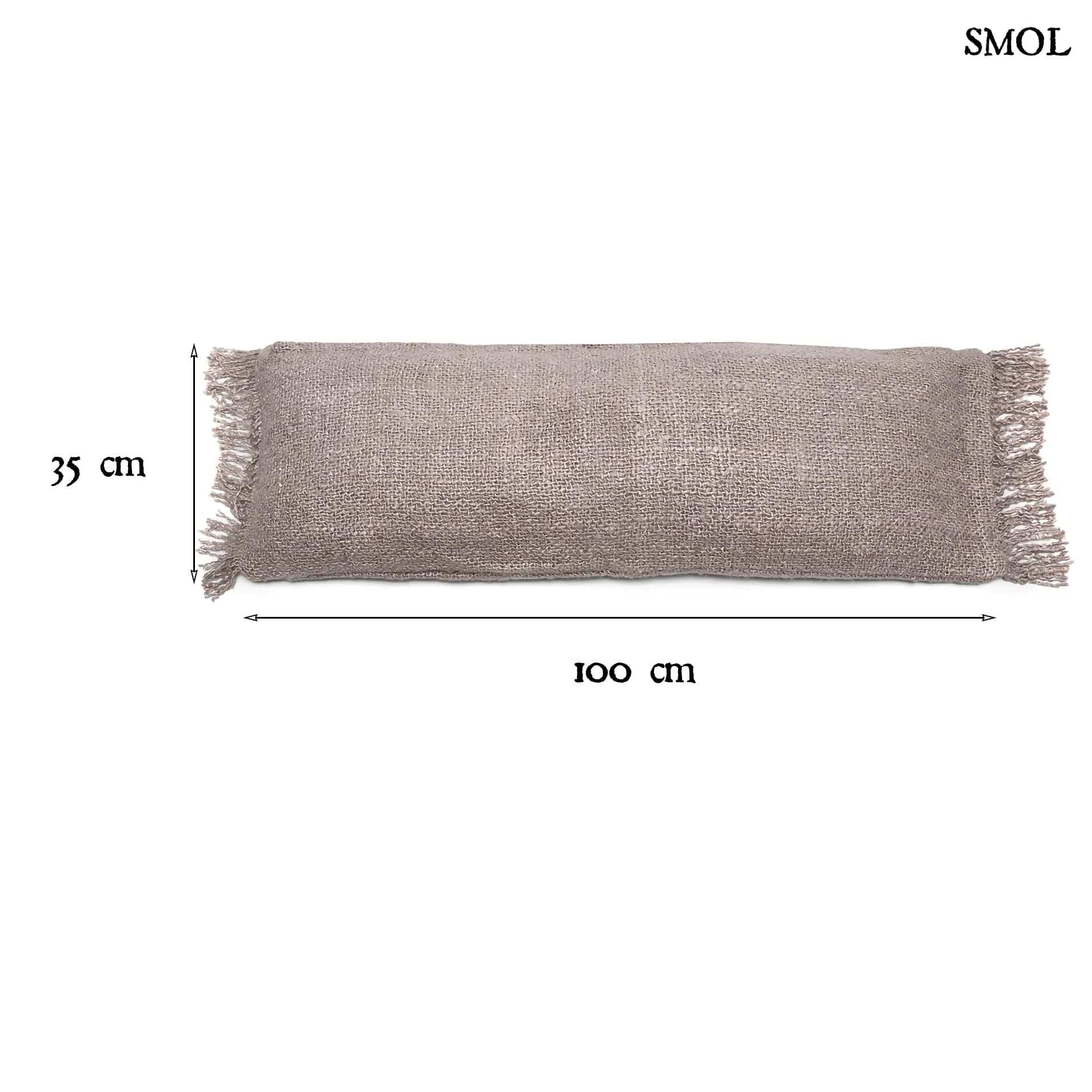 GEE GREY, díszpárnahuzat, 35x100 - smol.hu