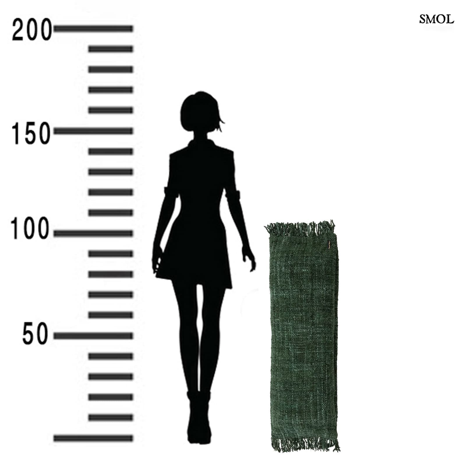 GEE GREEN, díszpárnahuzat, 35x100 - smol.hu