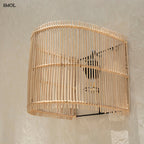 GIGI, rattan, fali lámpaernyő, 25 cm - smol.hu