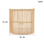 GIGI, rattan, fali lámpaernyő, 25 cm - smol.hu