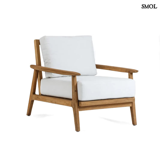 GILIMANUK, fehér, bel-/kültéri, egyszemélyes fotel, 75 cm - smol.hu - fehér háttérrel