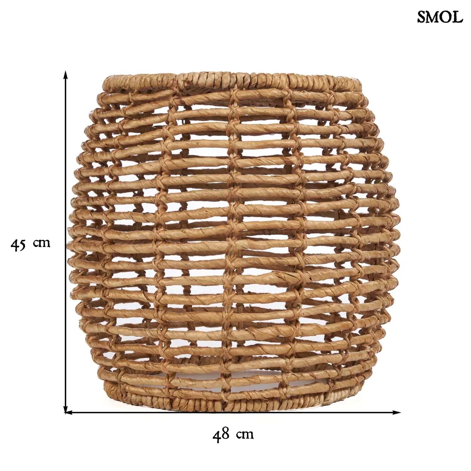 GUSTIH, banánlevél kisasztal/ülőke, ⌀48 cm - smol.hu