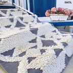 Gyapjúszőnyeg - kézzel szőtt, 150x200 | MATILDIS | SMOL - lépcsőre terítve