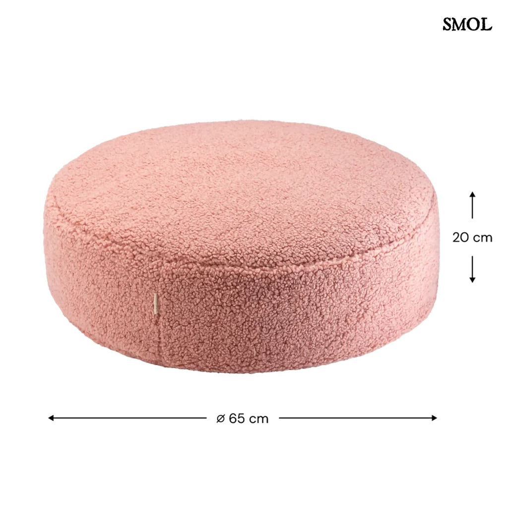 Gyerek Mackós Babzsákfotel és Puff Szett | GUAVA | SMOL - puff méretekkel