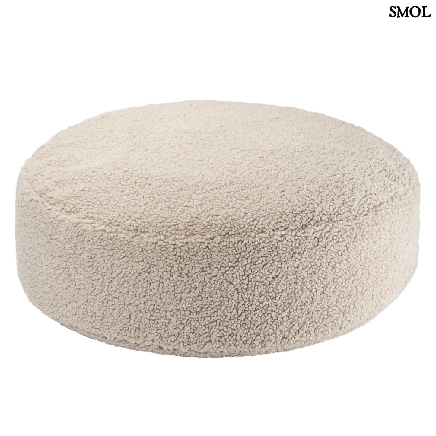 BISCUIT, kerek gyerek babzsák, ⌀65 cm - smol.hu - fehér háttérrel