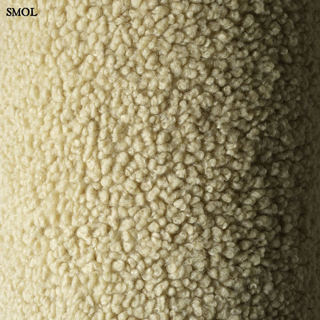 Gyerek felhő puff | CLOUD MATCHA - SMOL - teddy anyag nagyítva