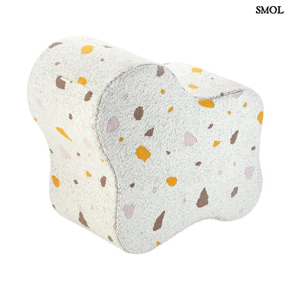 Gyerek felhő puff | TERRAZZO MARBLE | SMOL - felállítva