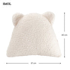 Gyerek mackós párna | CREAM WHITE, mackó alakú gyerekpárna, 40 cm - SMOL méretekkel