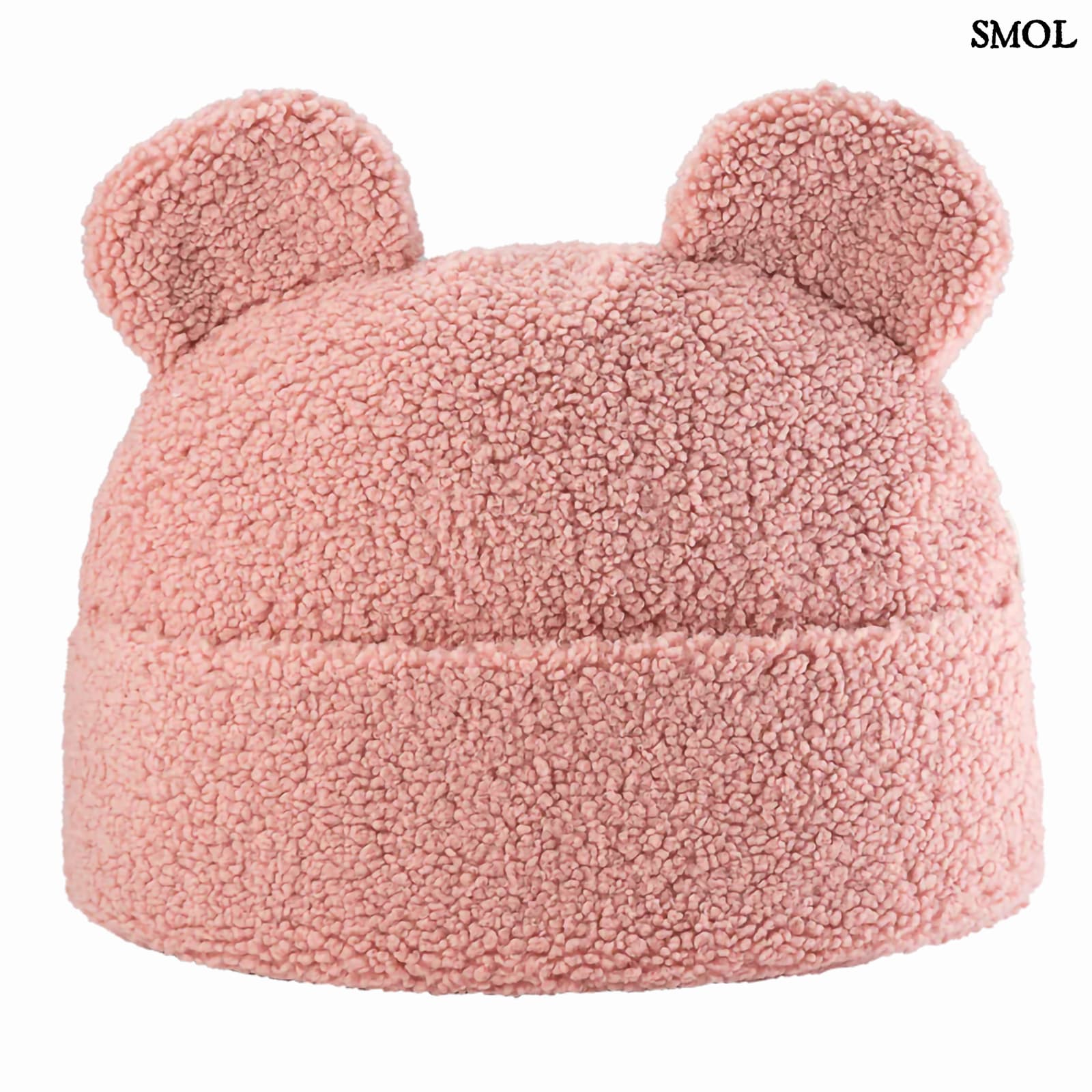 Gyerekpárna - zsebes tároló, mackófüles | TEDDY GUAVA | SMOL - fehér háttérrel