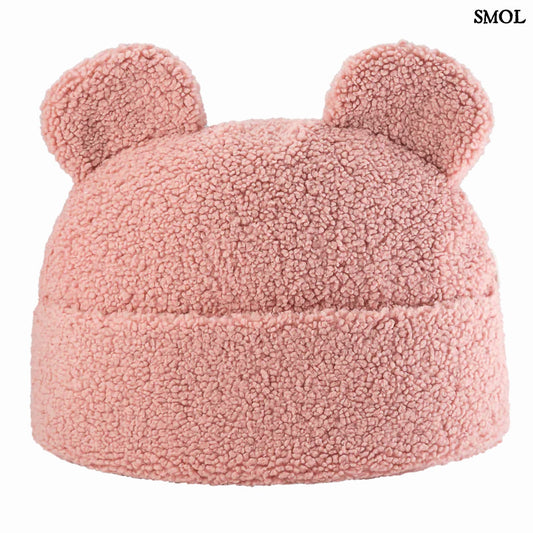 Gyerekpárna - zsebes tároló, mackófüles | TEDDY GUAVA | SMOL - fehér háttérrel