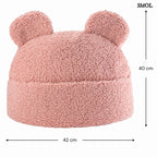 Gyerekpárna - zsebes tároló, mackófüles | TEDDY GUAVA | SMOL - méretekkel