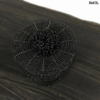 Gyöngyös Tároló - fekete, 12 cm | JUBILO | SMOL - felülről