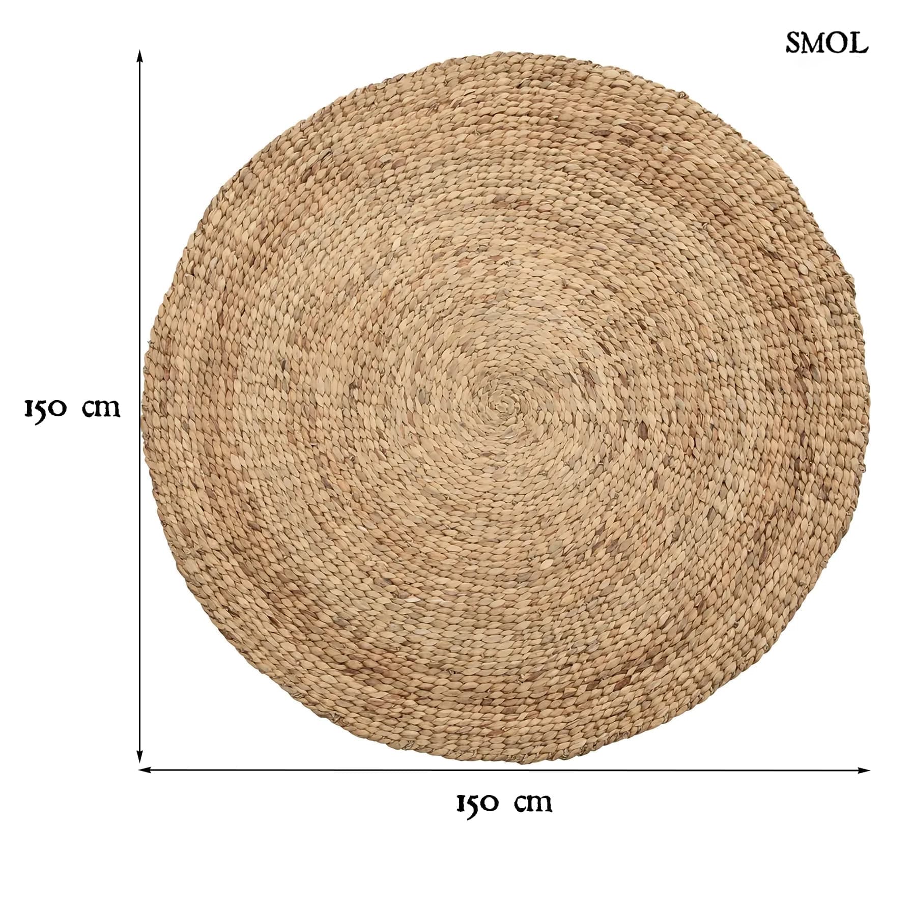 HANA, vízijácint szőnyeg, ⌀ 150 cm - smol.hu