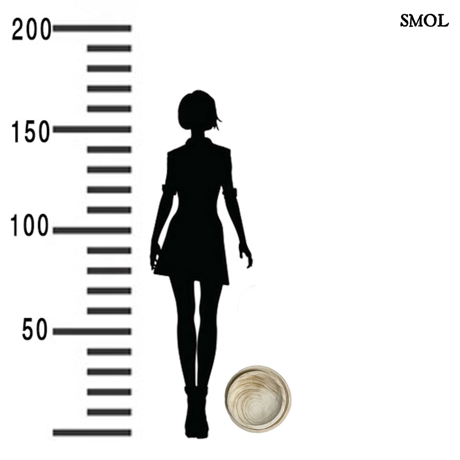 smol.hu -HUDA, 2 db-os dísztál szett, ⌀31 cm