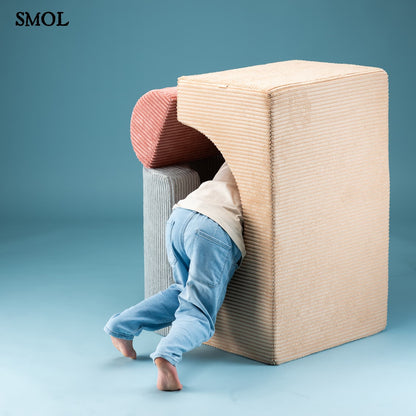 Játékszett - moduláris 3 részes, BROWN SUGAR | SMOL - alagútként