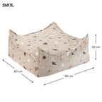 TERRAZZO SAND, gyerek puff, 60x60x20 - smol.hu