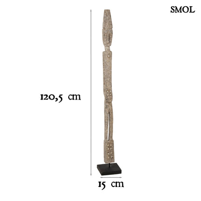 smol.hu -KALI, nagy faszobor tartón, 120,5cm