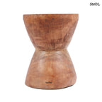 KONA, természetes, fa kisasztal/ ülőke, 40 cm - smol.hu
