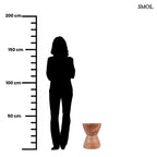 KONA, természetes, fa kisasztal/ ülőke, 40 cm - smol.hu
