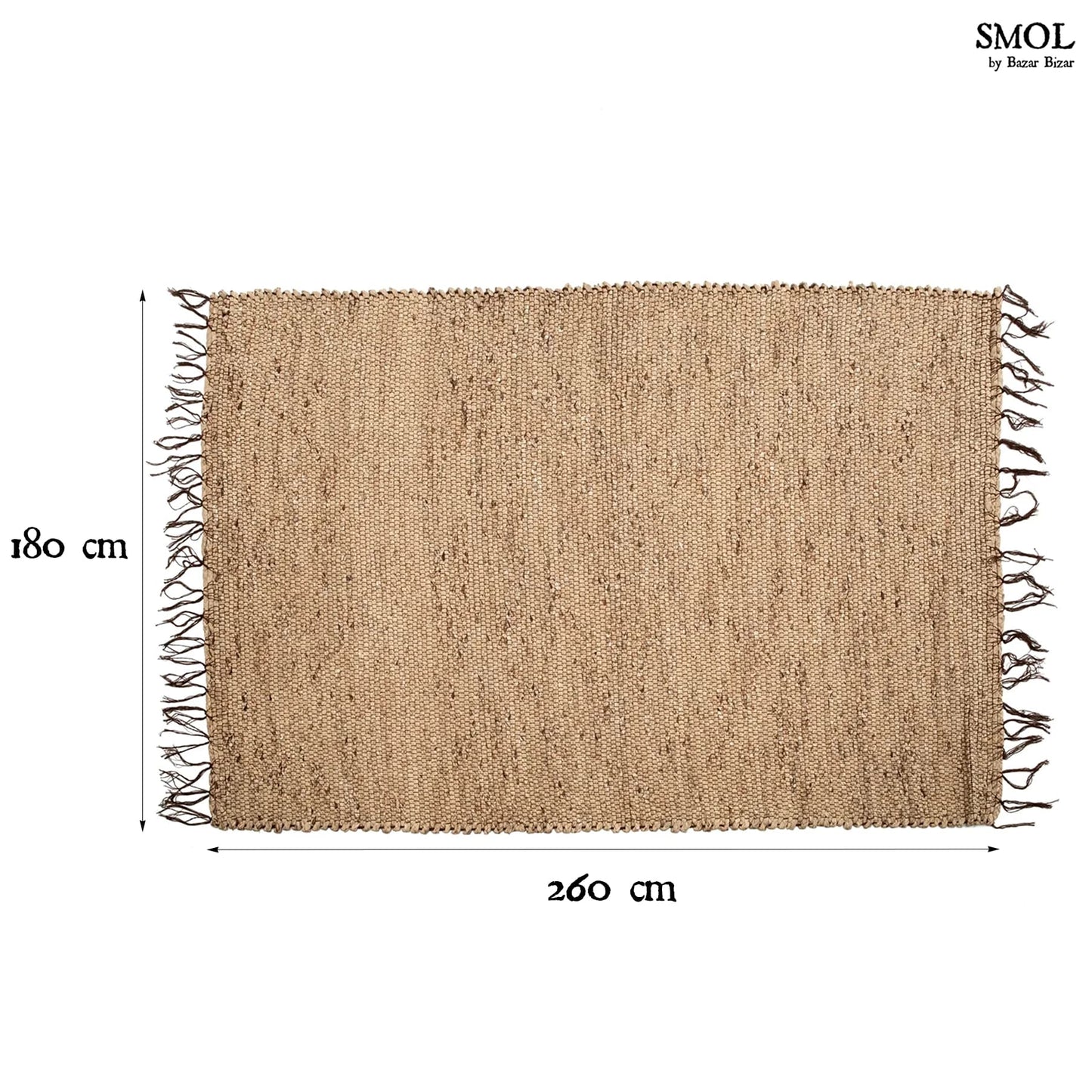 smol.hu -KUWAT, nagy méretű szőnyeg, 260x180 cm méretekkel