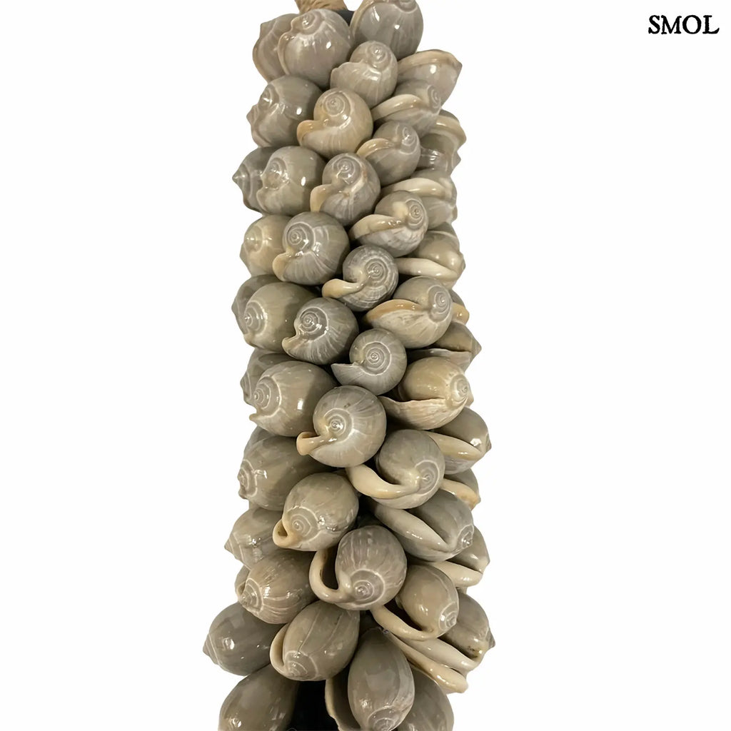 Kagylós függődísz – szürke | KANDRA