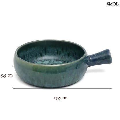 Kerámia tál füllel - Készlet | AQUA CASSEROLE - smol.hu - méretekkel