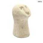 Sumba kőszobor: kézzel faragott indonéz homokkő dekoráció, elforgatva