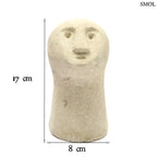 Sumba kőszobor: kézzel faragott indonéz homokkő dekoráció, méretekkel