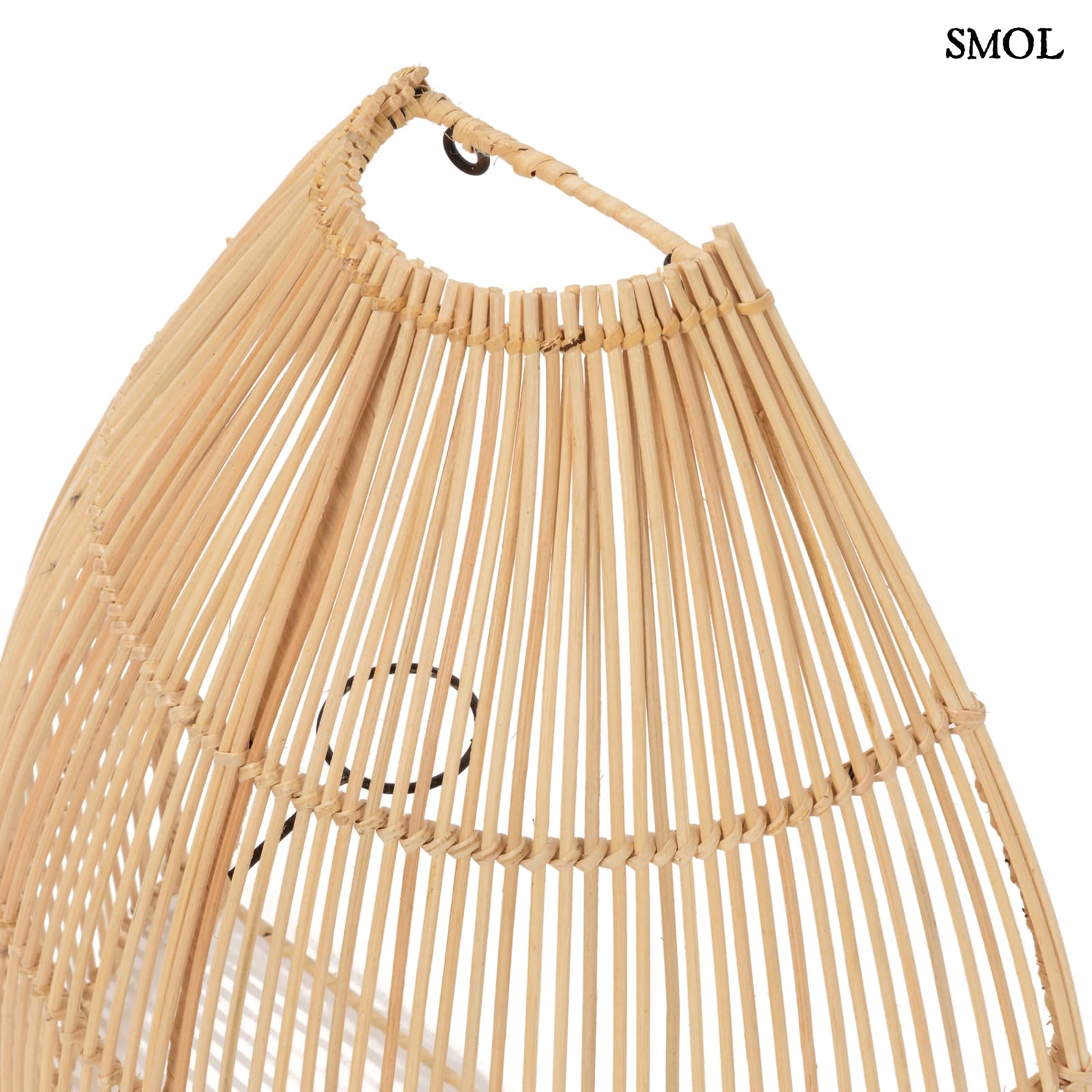 LALO, rattan, fali lámpaernyő, 55 cm - smol.hu