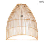 LALO, rattan, fali lámpaernyő, 55 cm - smol.hu