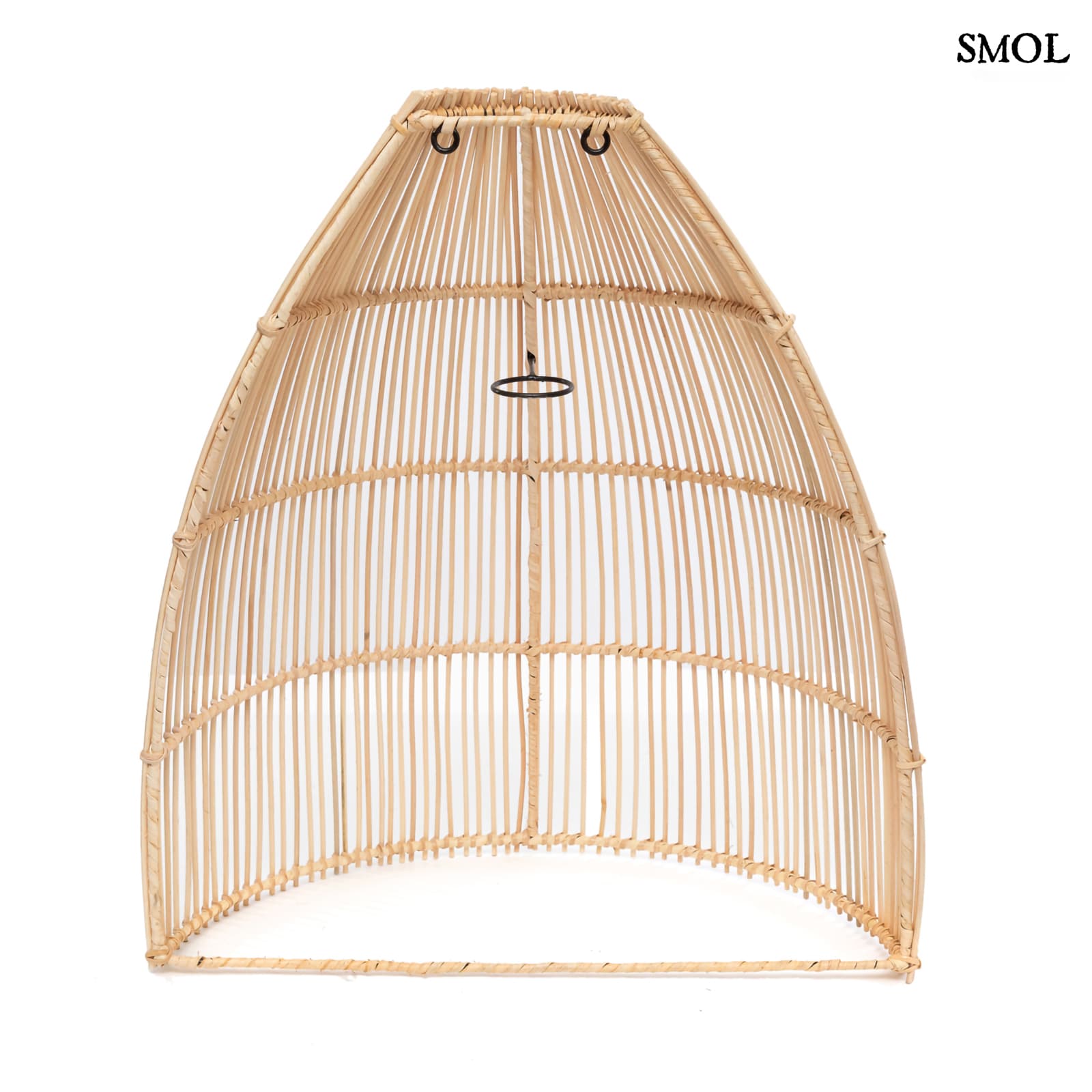 LALO, rattan, fali lámpaernyő, 55 cm - smol.hu