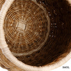 LIZURU, kosár rattannal, ⌀52 cm - smol.hu