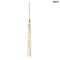 Függődísz - fehér, kagylós, 75 cm | LONG TASSEL