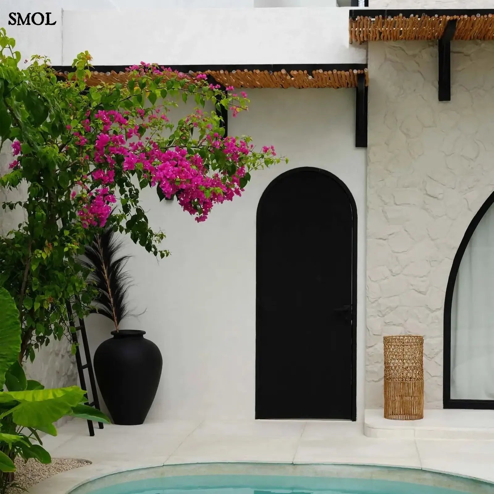 Lámpaernyő - rattan, L | TAKUHANKI | SMOL - kültéren