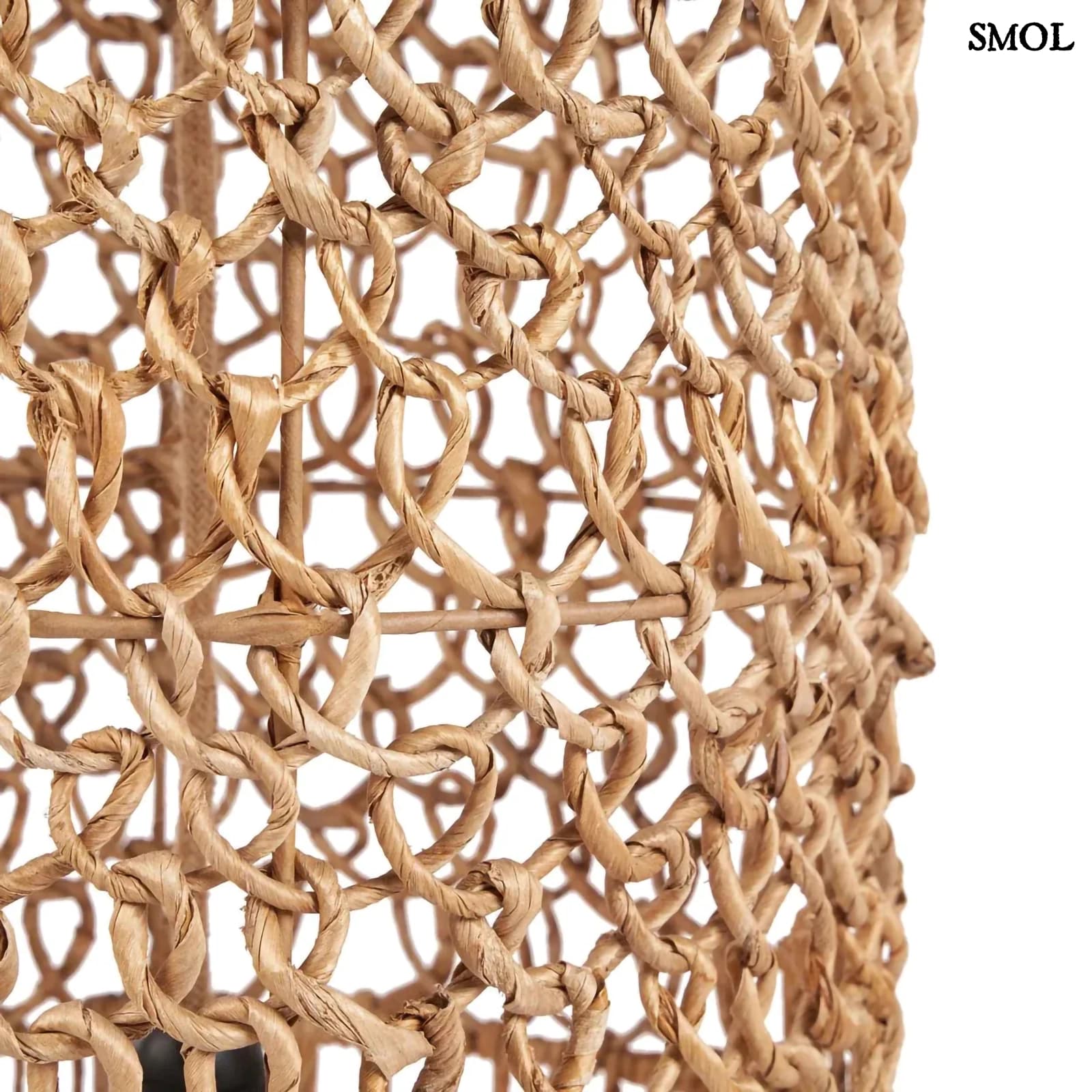 Lámpaernyő - rattan, L | TAKUHANKI | SMOL - fonat nagyítva