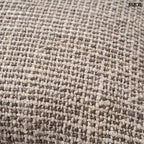 Lenvászon díszpárnahuzat – natúr-fekete | LINEN GRAIN | SMOL - nagyítva