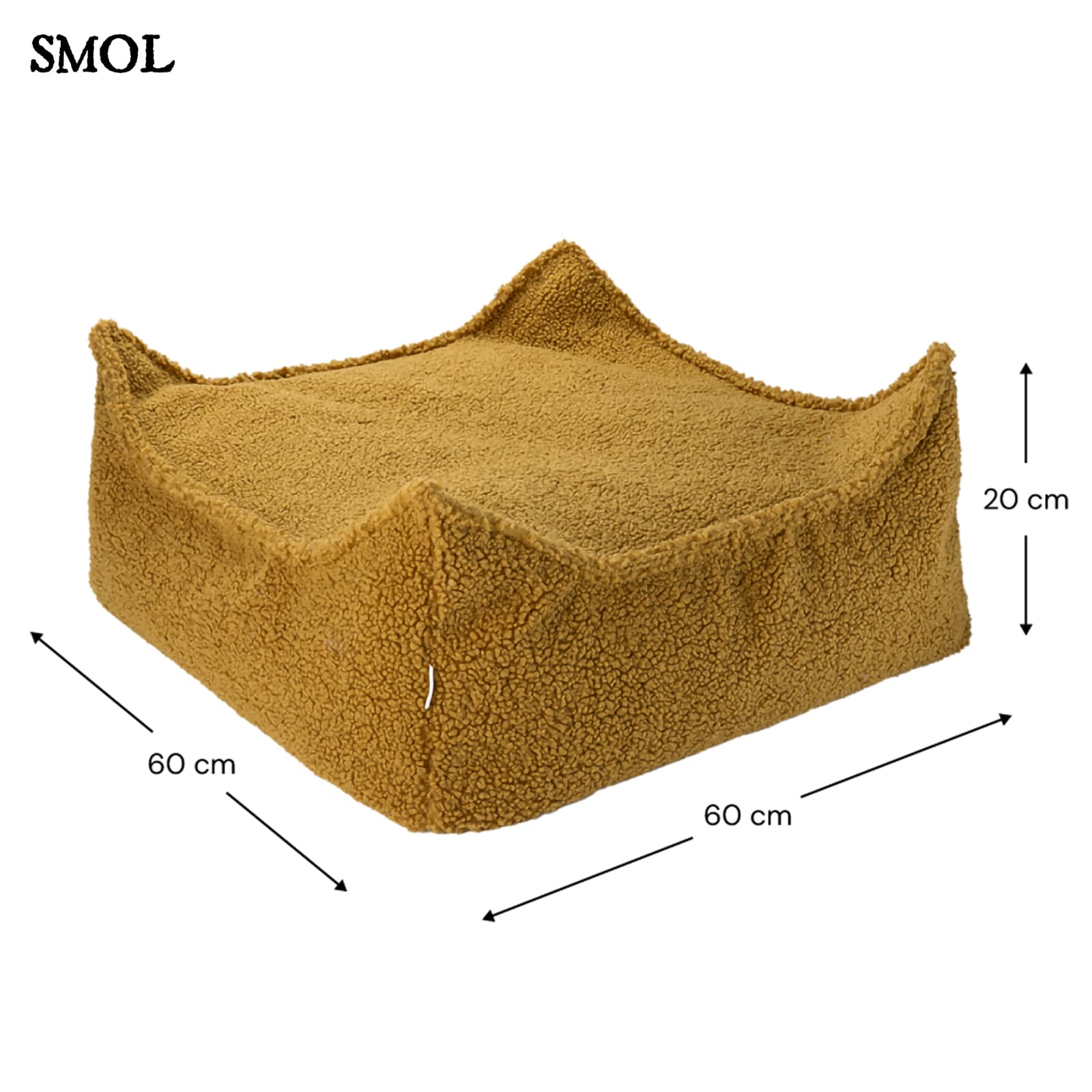 MAPLE, gyerek puff, 60x60x20 - smol.hu