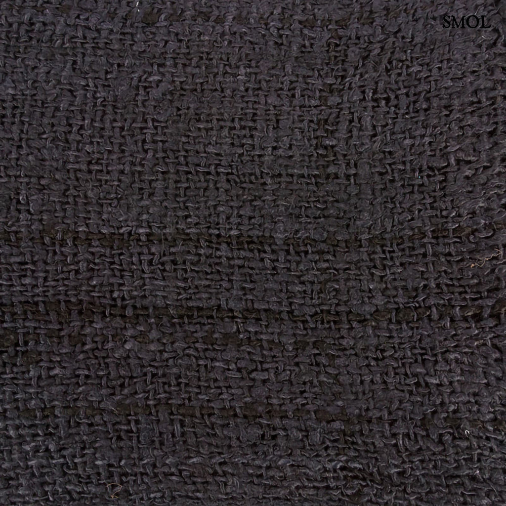 PLAID BLACK NAVY, pamut pléd, 170x130 - smol.hu