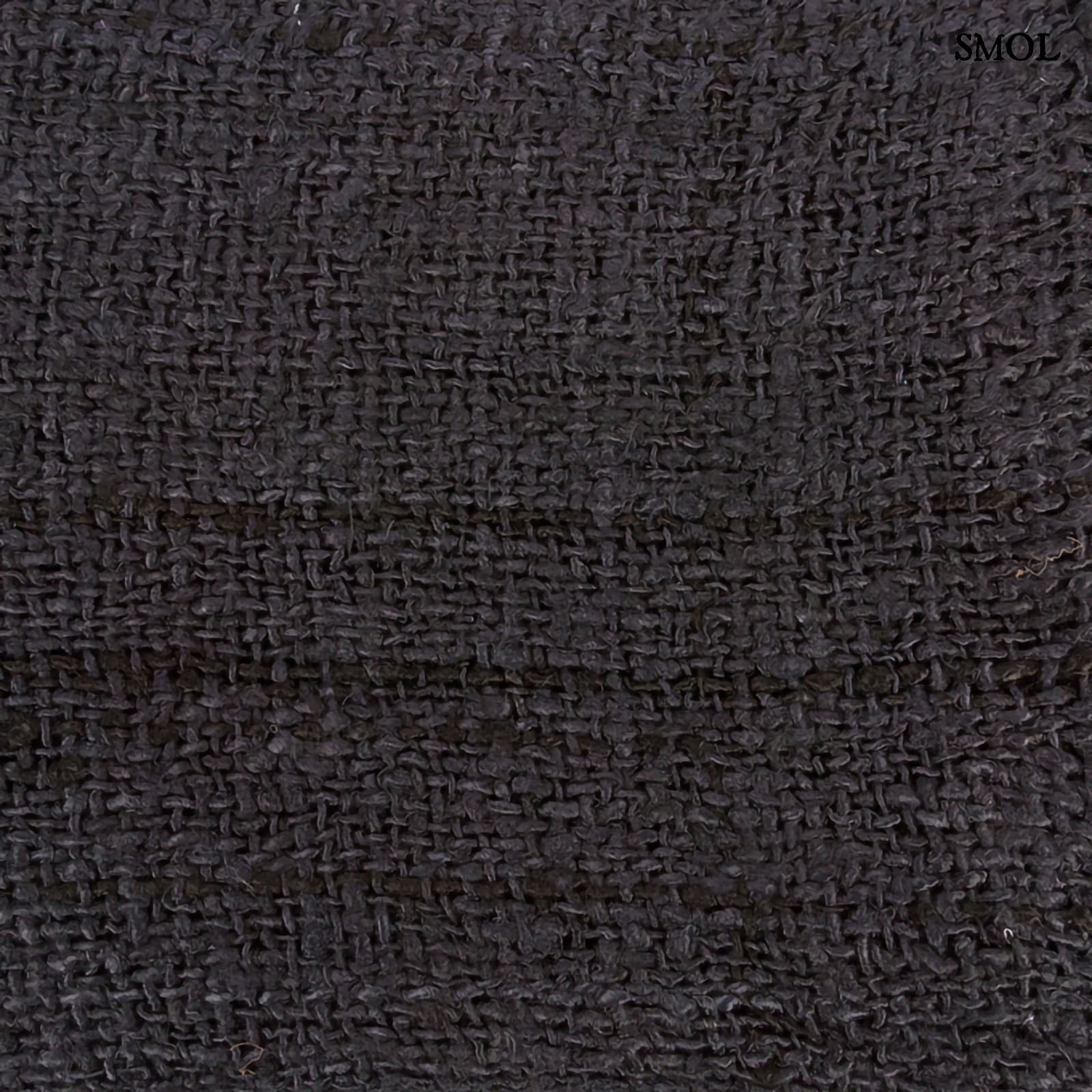 PLAID BLACK NAVY, pamut pléd, 170x130 - smol.hu