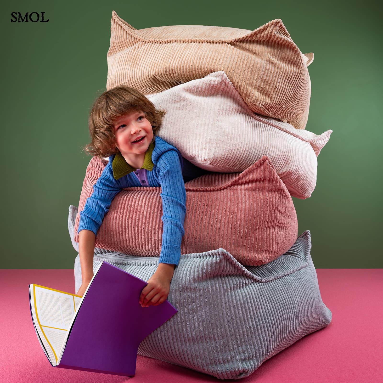 MARSHMALLOW, gyerek puff, 60x60x20 - smol.hu