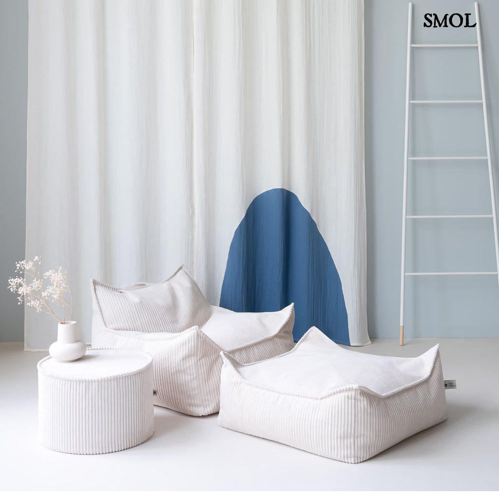 smol.hu -MILLY, kordbársony, négyzet alakú puff