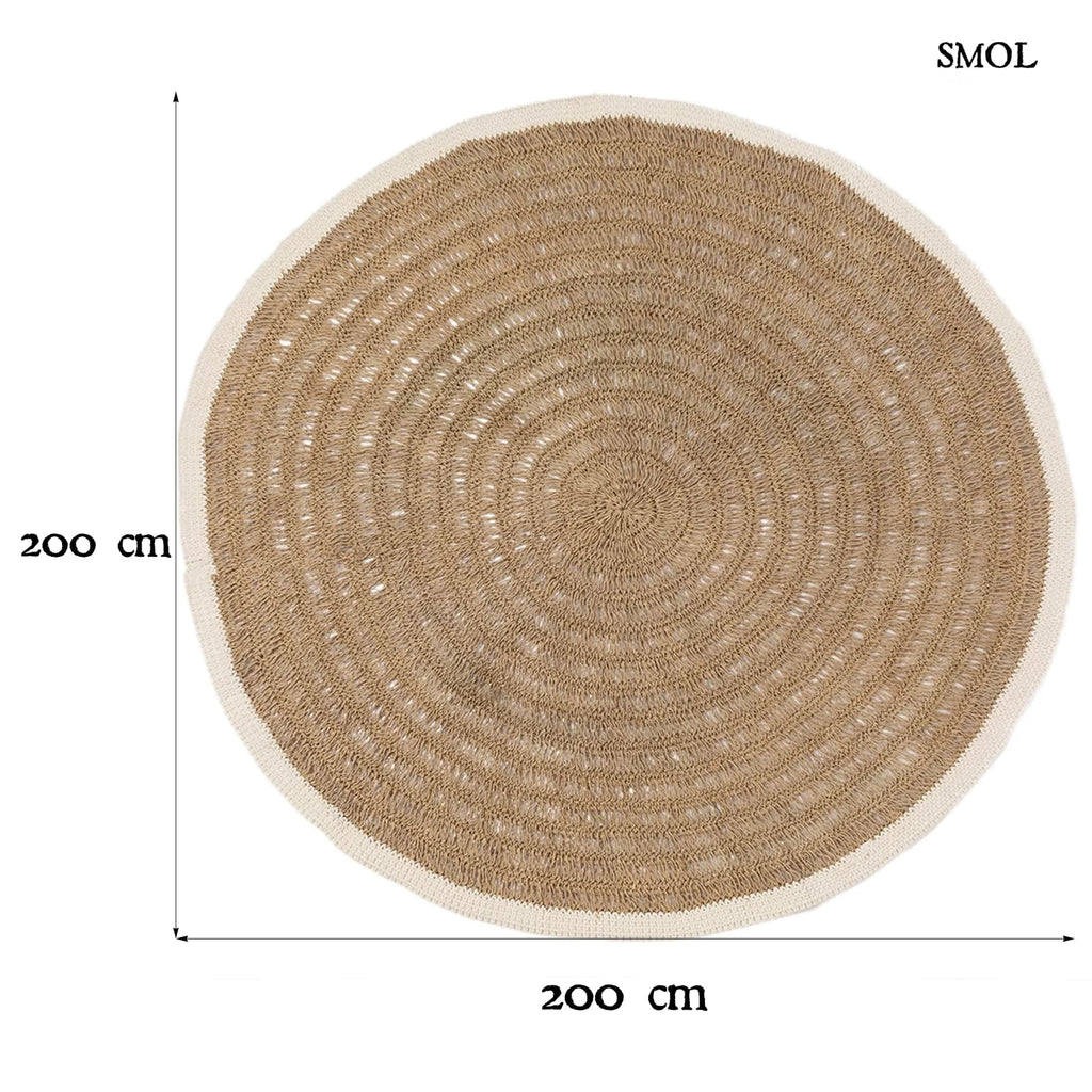 MYRA, tengerifű szőnyeg, ⌀200 cm - smol.hu