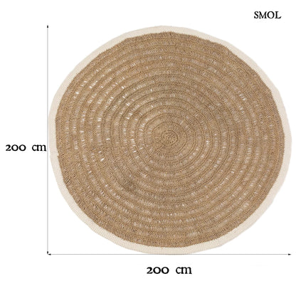 MYRA, tengerifű szőnyeg, ⌀200 cm - smol.hu