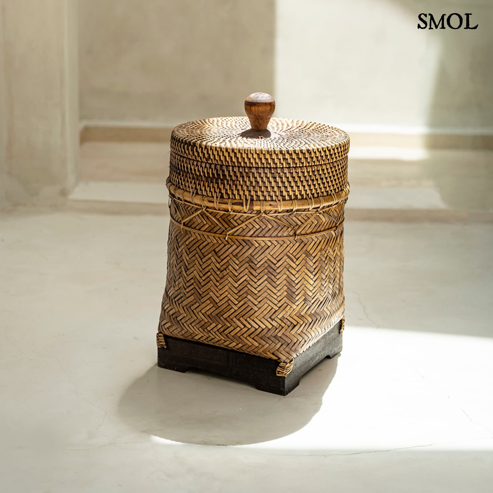 NEKODA, rattan kosár, 36 cm - smol.hu